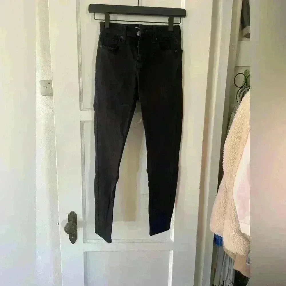 Topshop Black Denim Jeans